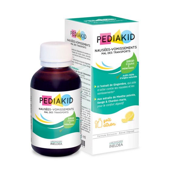 Pediakid mal des transports go&ucirc;t citron - flacon de 125 ml
