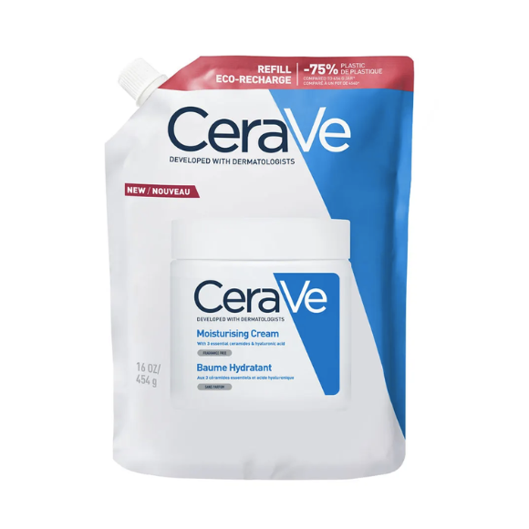 Baume hydratant Cerave - &eacute;co-recharge de 454g