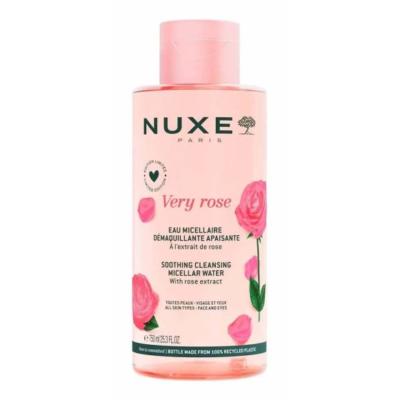 Very Rose Eau micellaire d&eacute;maquillante apaisante Nuxe - flacon de 750ml