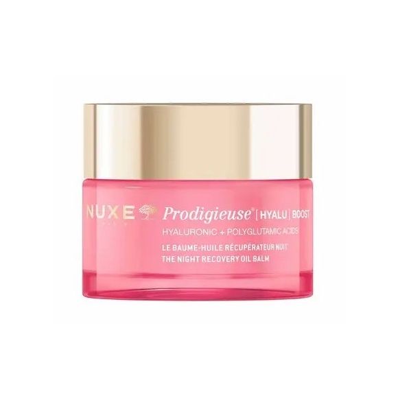 Prodigieuse Hyalu Boost Le baume-huile r&eacute;cup&eacute;rateur nuit Nuxe - pot de 50ml