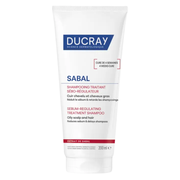 Sabal shampooing traitant s&eacute;bo-r&eacute;gulateur Ducray - tube de 200ml