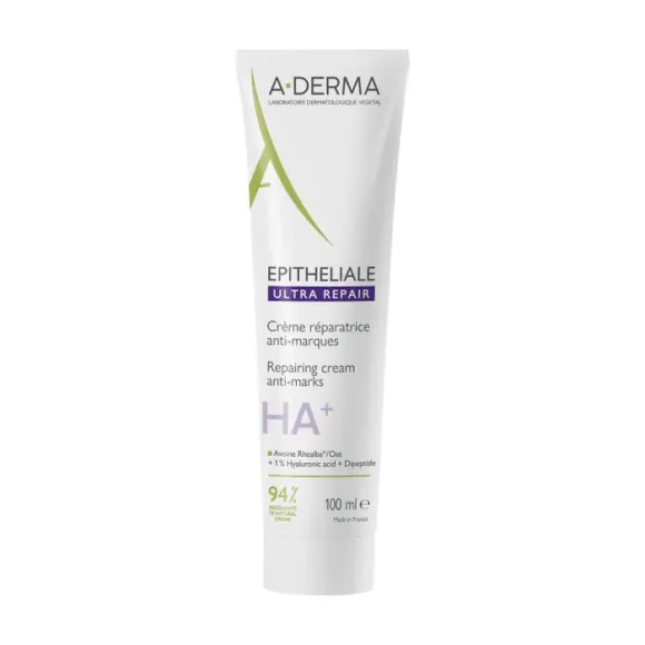 Epitheliale Ultra repair HA+ Cr&egrave;me r&eacute;paratrice anti-marques A-Derma - tube de 100ml