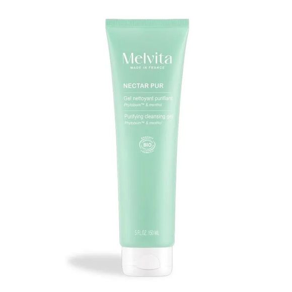 Nectar pur gel nettoyant purifiant Bio Melvita - flacon de 150ml
