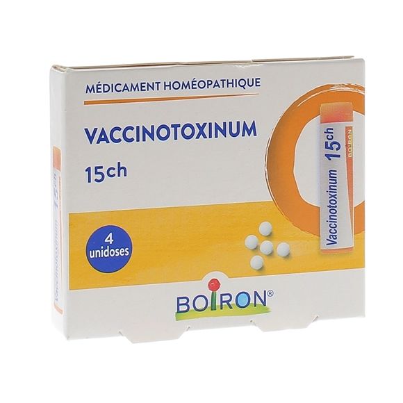 VACCINOTOXINUM 15CH globule Boiron -  4 doses de 1g