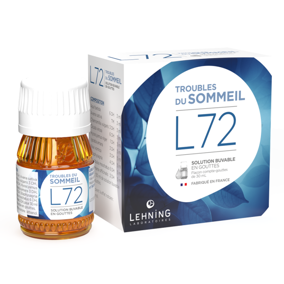 L72 solution buvable en gouttes Lehning - flacon de 30 ml