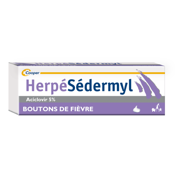 Herp&eacute;S&eacute;dermyl 5% cr&egrave;me - tube de 2 g