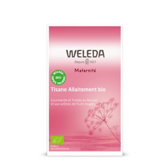 Tisane d'allaitement ar&ocirc;me fruits rouges Weleda - bo&icirc;te de 20 sachets
