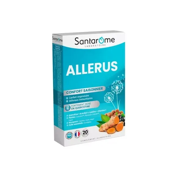 Allerus confort saisonnier Santarome - boite de 20 comprim&eacute;s