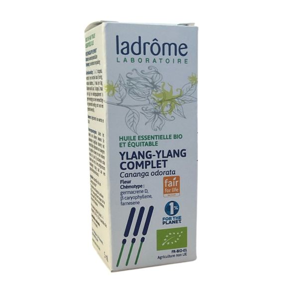Huile essentielle ylang ylang complet Bio Ladr&ocirc;me - Flacon de 5ml