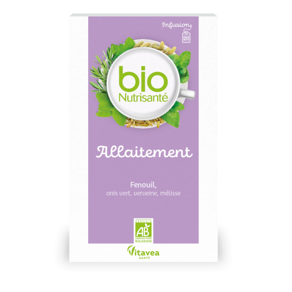 Infusion Allaitement Fenouil Bio Nutrisant&eacute; - 20 sachets