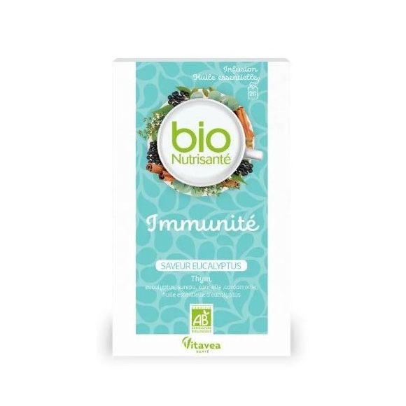 Infusion Immunit&eacute; bio Nutrisant&eacute; - bo&icirc;te de 20 sachets