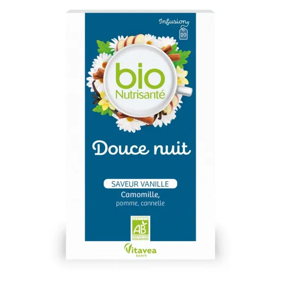 Infusion douce nuit Nutrisant&eacute; - boite de 20 sachets