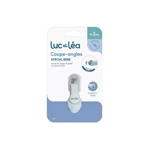 Coupe-ongles sp&eacute;cial b&eacute;b&eacute; Luc et L&eacute;a - un coupe-ongles