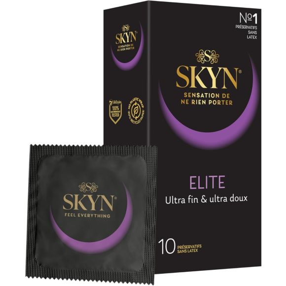 Pr&eacute;servatifs Manix Skyn &eacute;lite sensation de ne rien porter - 10 pr&eacute;servatifs