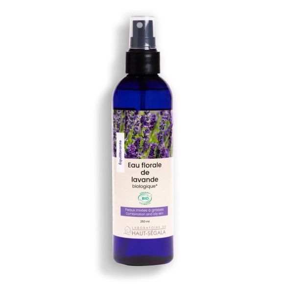 Eau florale de lavande bio Haut S&eacute;gala - spray de 250 ml