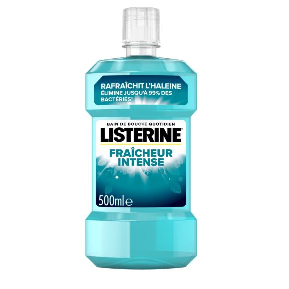 Bain de bouche quotidien fra&icirc;cheur intense Listerine - flacon de 500ml