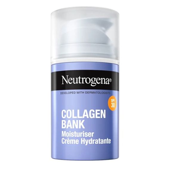 Collagen Bank cr&egrave;me hydratante visage SPF30 Neutrogena - flacon-pompe de 50ml