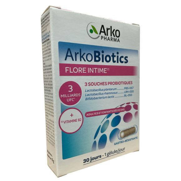 Arkobiotics flore intime Arkopharma - boite de 30 g&eacute;lules