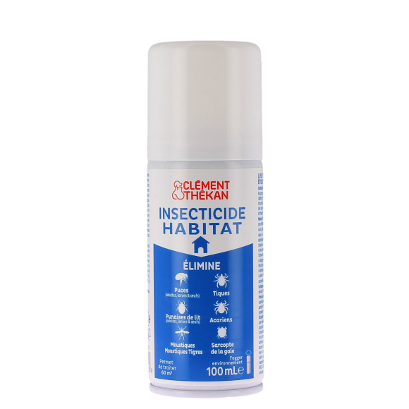 Insecticide habitat Cl&eacute;ment Th&eacute;kan - spray de100ml