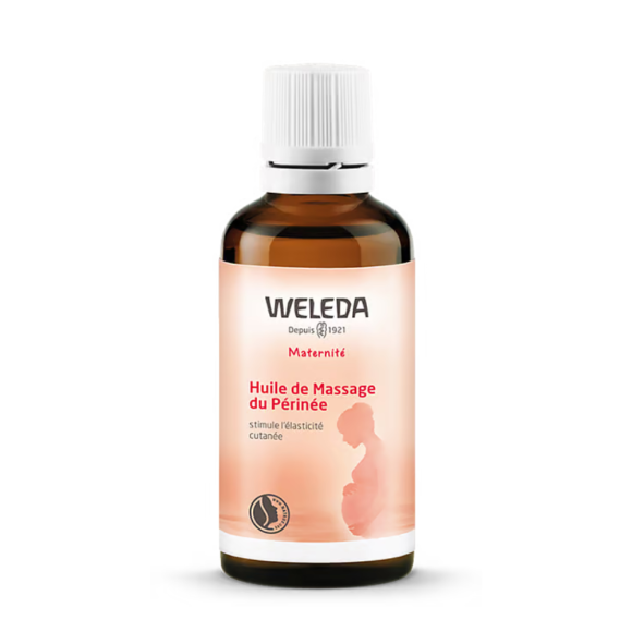 Huile de massage du p&eacute;rin&eacute;e Weleda - flacon de 50 ml