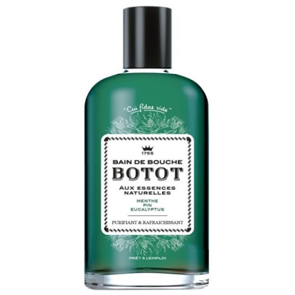 Bain de bouche Menthe Pin Eucalyptus Botot - flacon de 250 ml