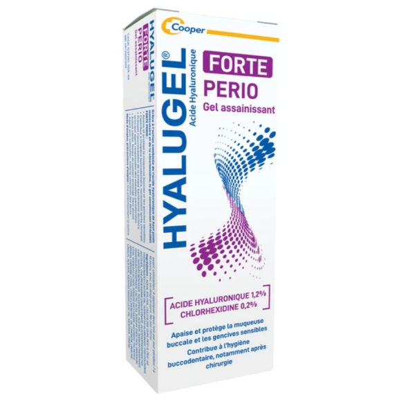 Hyalugel forte perio gel assainissant Cooper - tube de 8ml