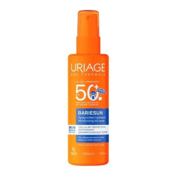 Bari&eacute;sun spray enfant hydratant SPF50+ sans parfum Uriage - spray de 200ml