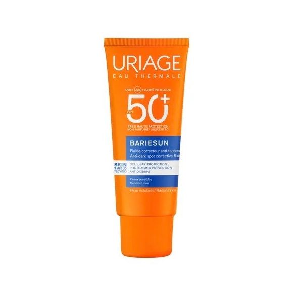 Bari&eacute;sun fluide correcteur anti-taches SPF50+ Uriage - tube de 40ml