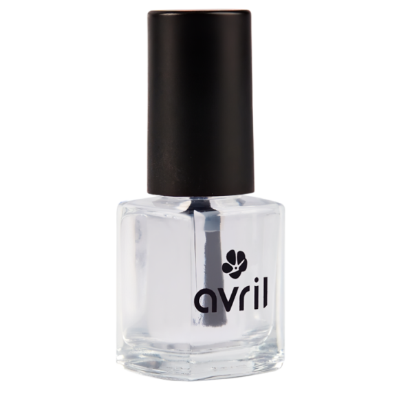 Vernis &agrave; ongles 2en1 base et top coat Avril - flacon de 7ml