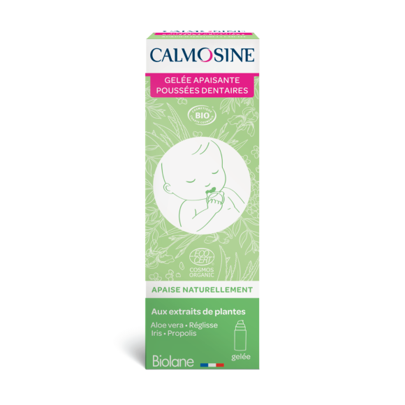 Calmosine Gel&eacute;e apaisante pouss&eacute;es dentaires bio Laudavie - flacon-pompe de 15ml
