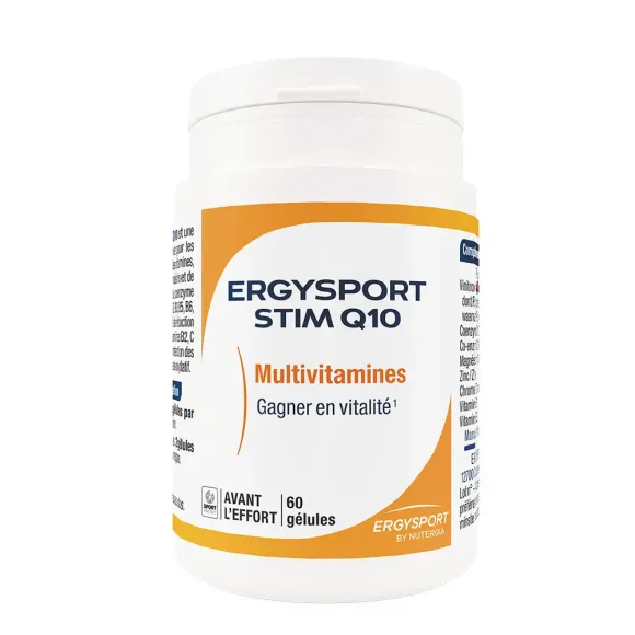 Ergysport stim Q10 Nutergia - 60 g&eacute;lules