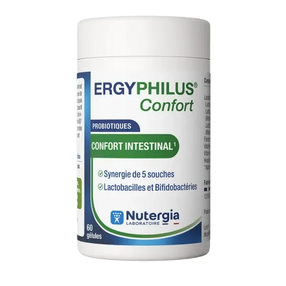 Ergyphilus Confort Nutergia - boite de 60 g&eacute;lules