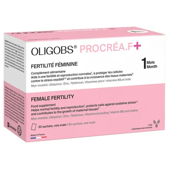 Oligobs Procr&eacute;a.F+ Laboratoire CCD - bo&icirc;te de 30 sachets