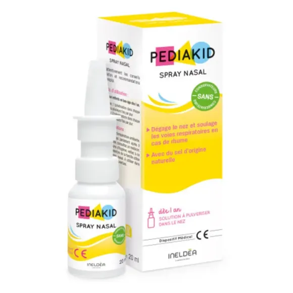 Spray nasal d&egrave;s 1 an Pediakid - spray de 20ml