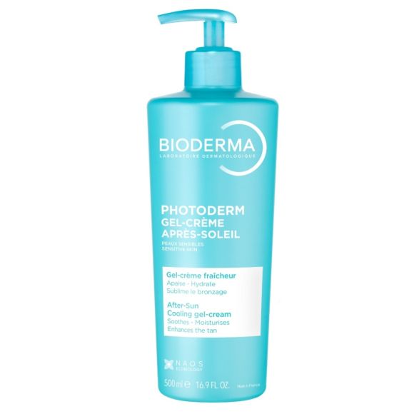 Photoderm Gel-cr&egrave;me apr&egrave;s soleil Bioderma - flacon-pompe de 500 ml