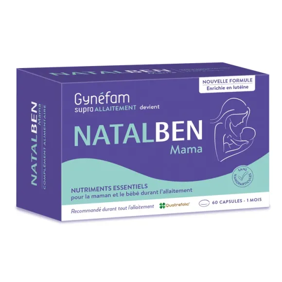Natalben Mama Laboratoire Effik - Bo&icirc;te de 60 capsules