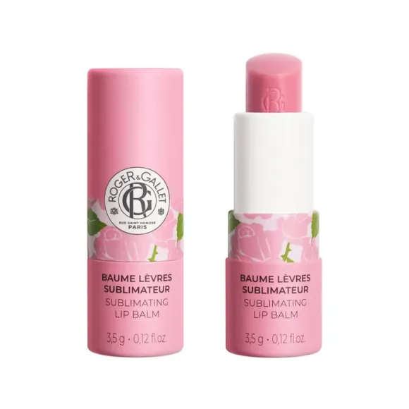 Baume &agrave; l&egrave;vres sublimateur Rose Roger & Gallet - stick de 3,5g