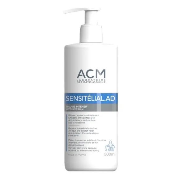 Sensit&eacute;lial.AD baume intensif ACM - flacon-pompe de 500ml