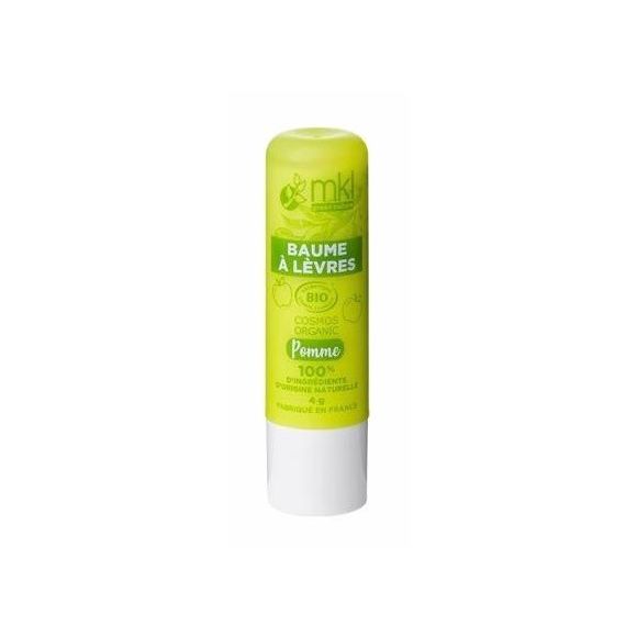 Baume &agrave; l&egrave;vres bio Pomme MKL Green Nature - 1 stick de 4g