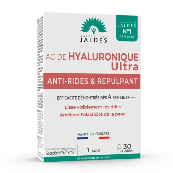 Collag&egrave;ne acide hyaluronique ultra anti-&acirc;ge Jaldes - bo&icirc;te de 30 g&eacute;lules