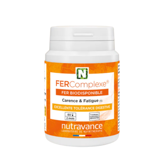 FERComplexe Nutravance - bo&icirc;te de 60 g&eacute;lules 