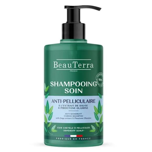 Shampooing soin anti-pelliculaire Beauterra - flacon-pompe de 750ml