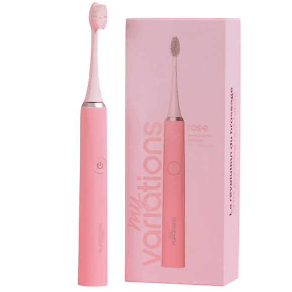 Brosse &agrave; dents &eacute;lectrique rose MyVariations - une brosse &agrave; dents 