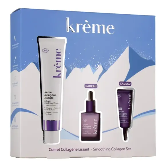 Coffret collag&egrave;ne lissant Kr&egrave;me - coffret contenant 3 produits