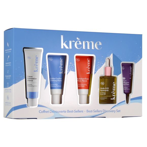 Coffret d&eacute;couverte Best-Sellers Kr&egrave;me - coffret contenant 5 produits