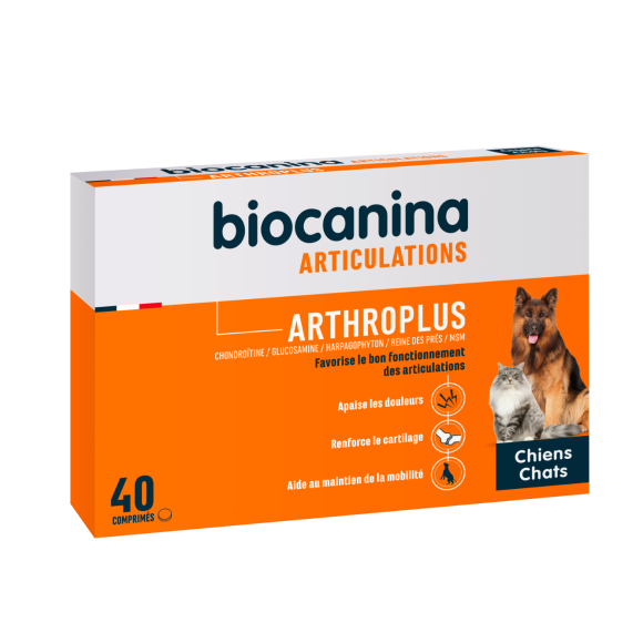 Arthroplus Biocanina - bo&icirc;te de 40 comprim&eacute;s