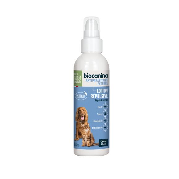 Lotion r&eacute;pulsive Biocanine - spray de 240ml