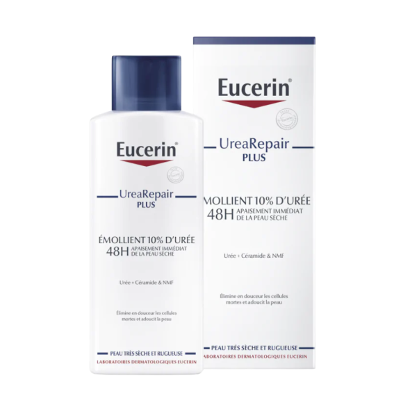 Complete repair emollient r&eacute;parateur 10% ur&eacute;e Eucerin - flacon de 250 ml
