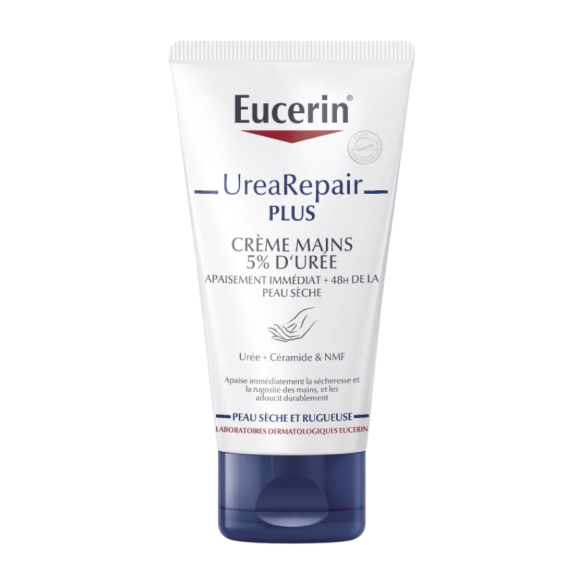UreaRepair PLUS Cr&egrave;me mains r&eacute;paratrice Eucerin - tube de 75 ml