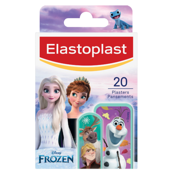 Pansements Disney Frozen Elastoplast - bo&icirc;te de 20 pansements